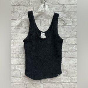 PINK Super Soft Sleeveless Top Black XS NWT‎